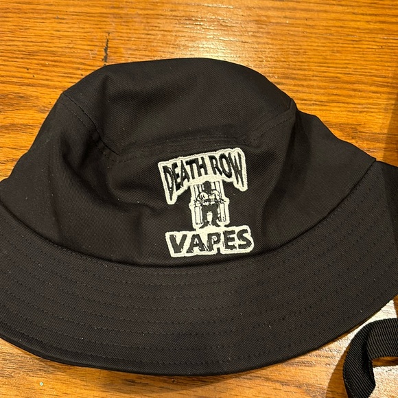 Snoop dogg official death row bucket hat black and white from studio - Picture 1 of 2